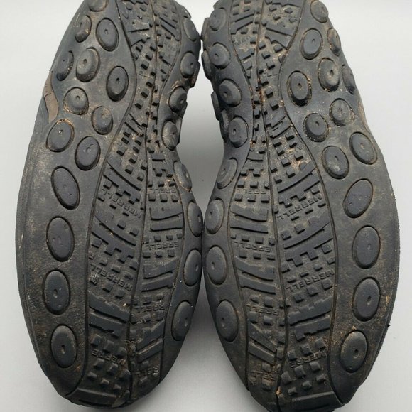 Merrell Men's Jungle Moc 100% Smoke Suede Leather Slide On Shoes Size 10.5 - Picture 7 of 9